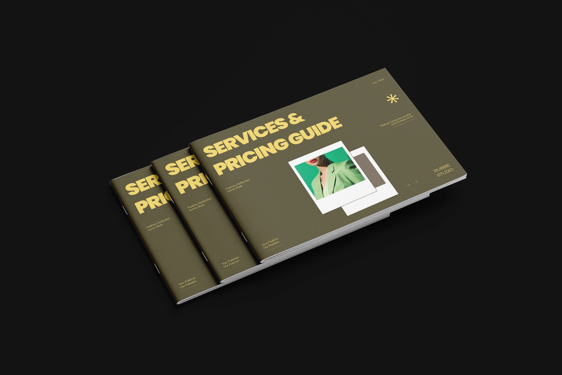 Services and Pricing Guide for Affinity Template