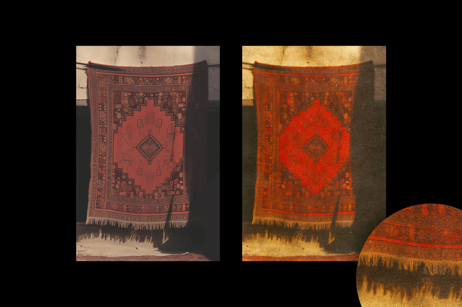 Blurred Dust Paper Photo Effect