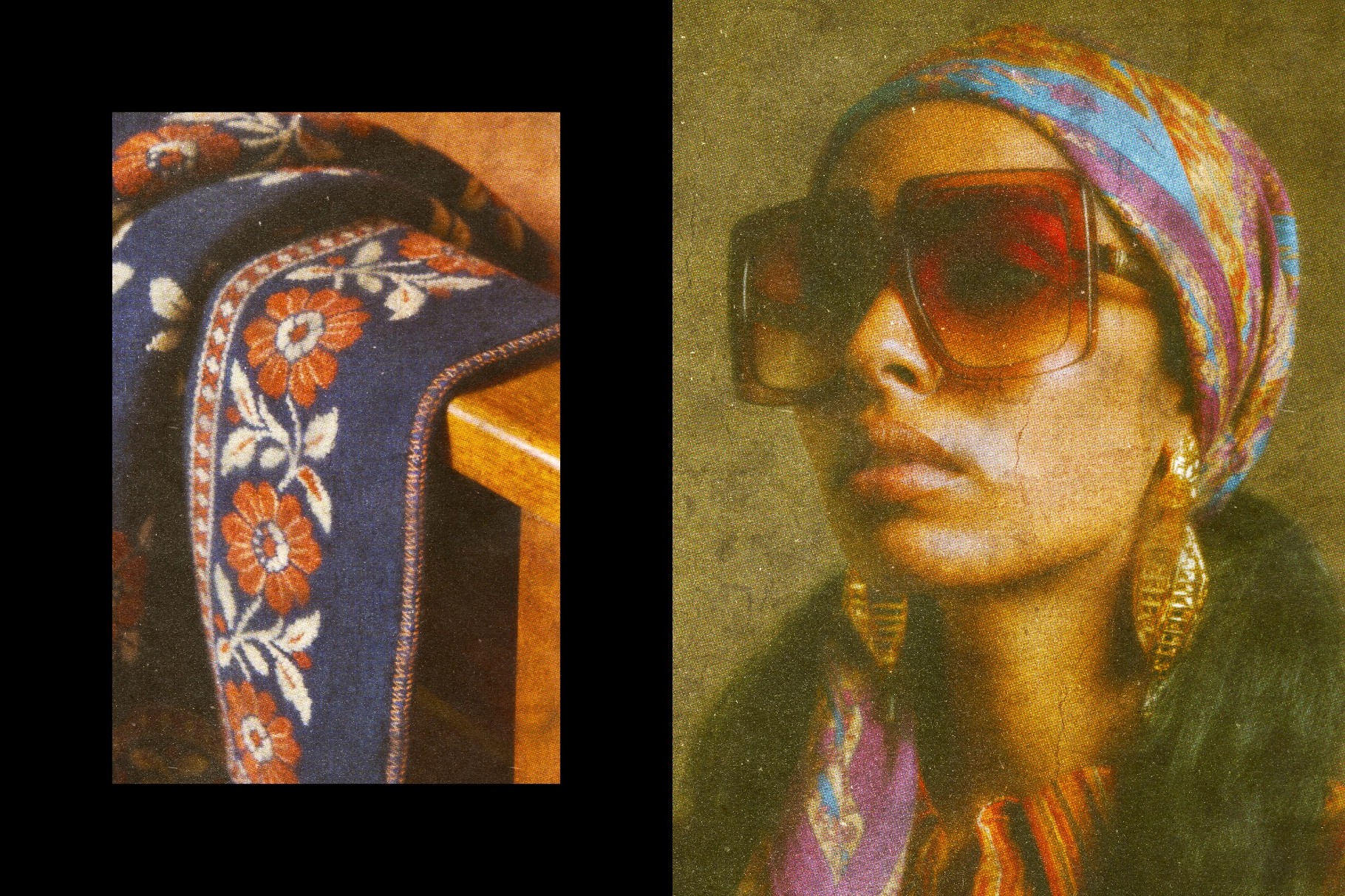 Blurred Dust Paper Photo Effect