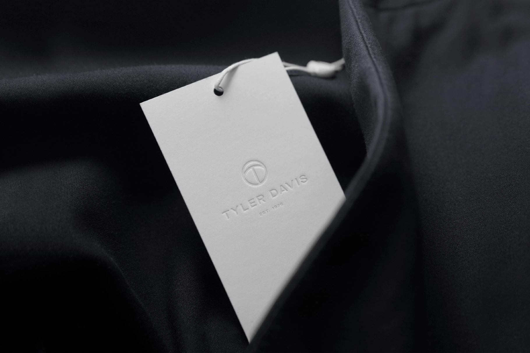 Corded Hang Tag Mockup
