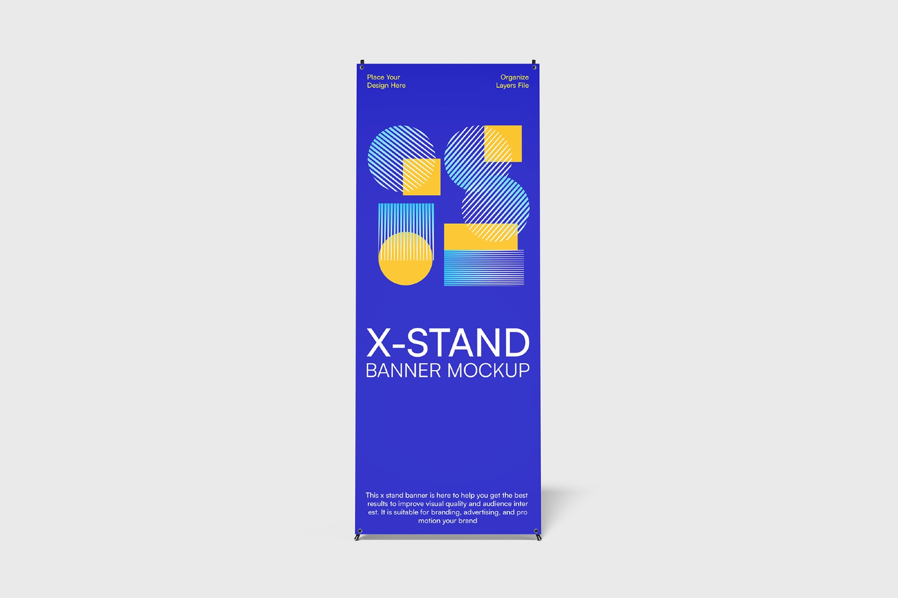 X-Stand Banner Mockup
