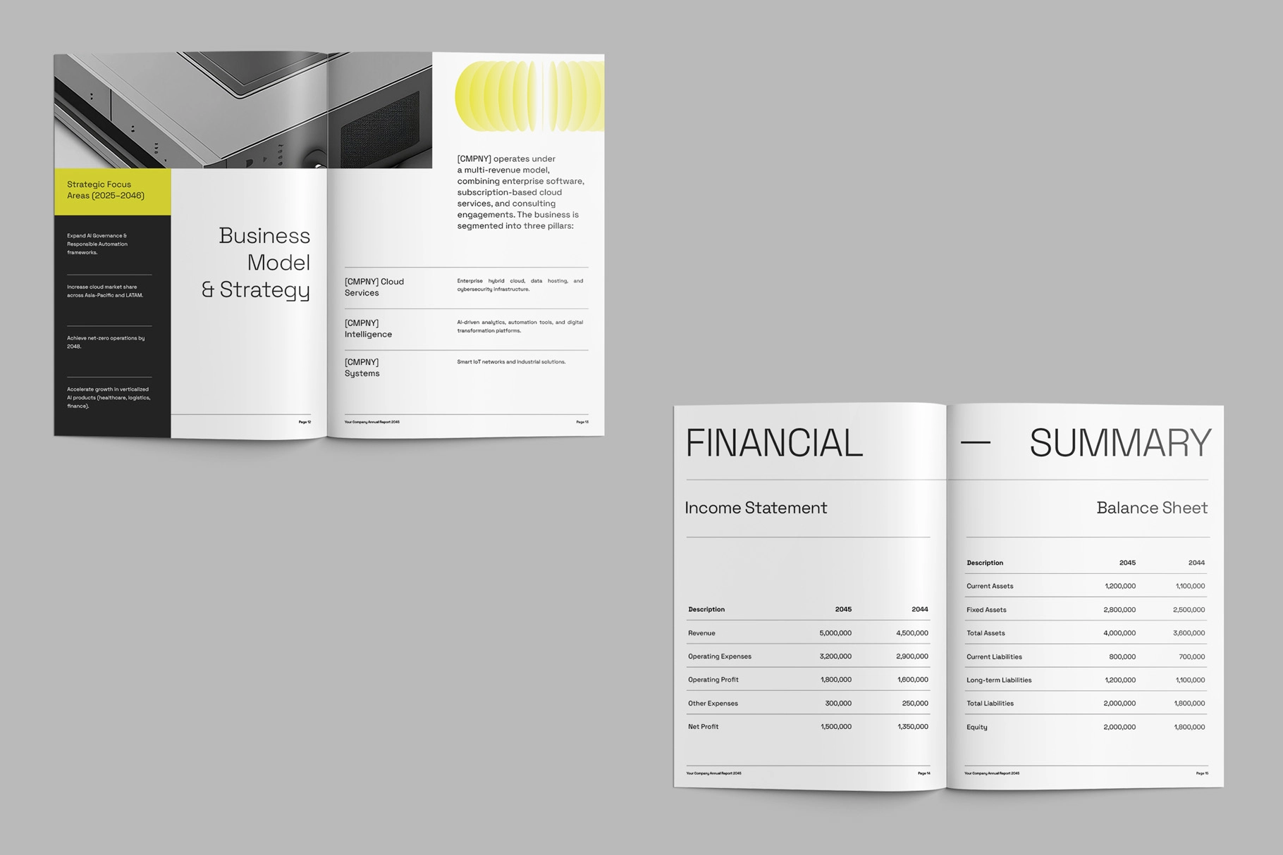 Gradient-futuristic Annual Report - Affinity