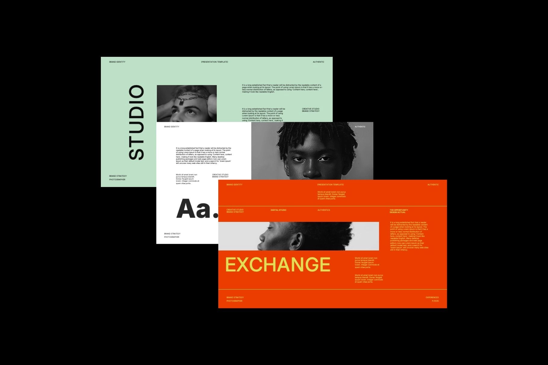 Holland - Brand Portfolio Google Slides Template