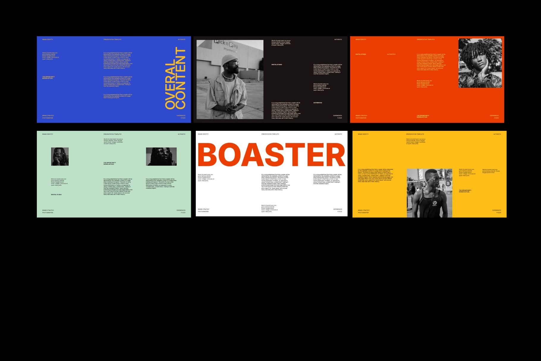 Minimalist Brand Portfolio PowerPoint Template