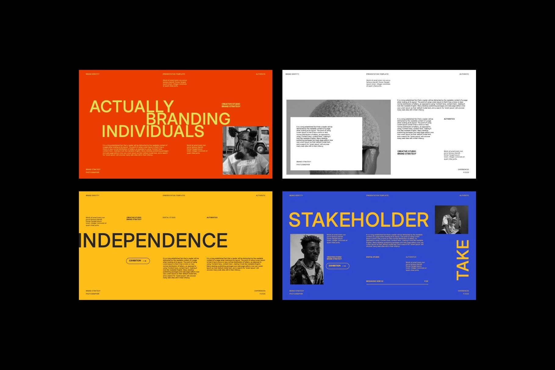 Keynote - Holland Brand Portfolio Template