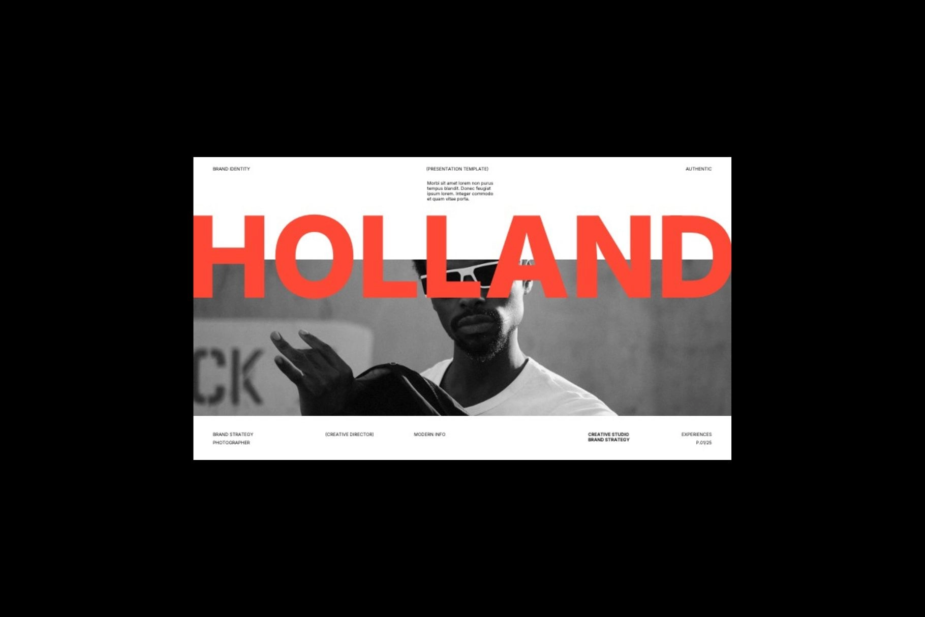 Keynote - Holland Brand Portfolio Template