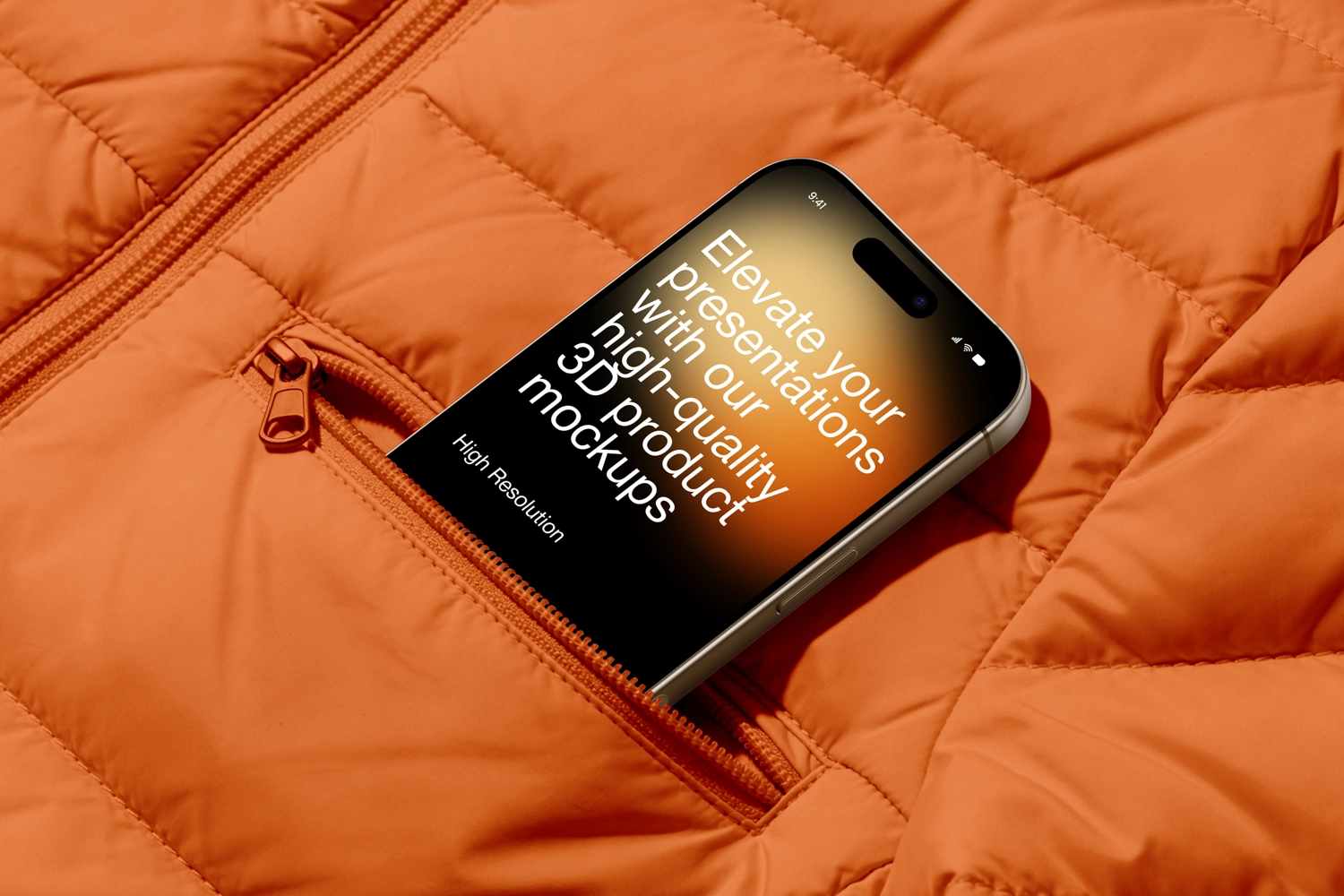 iPhone 17 Pro Max Mockup in Pocket