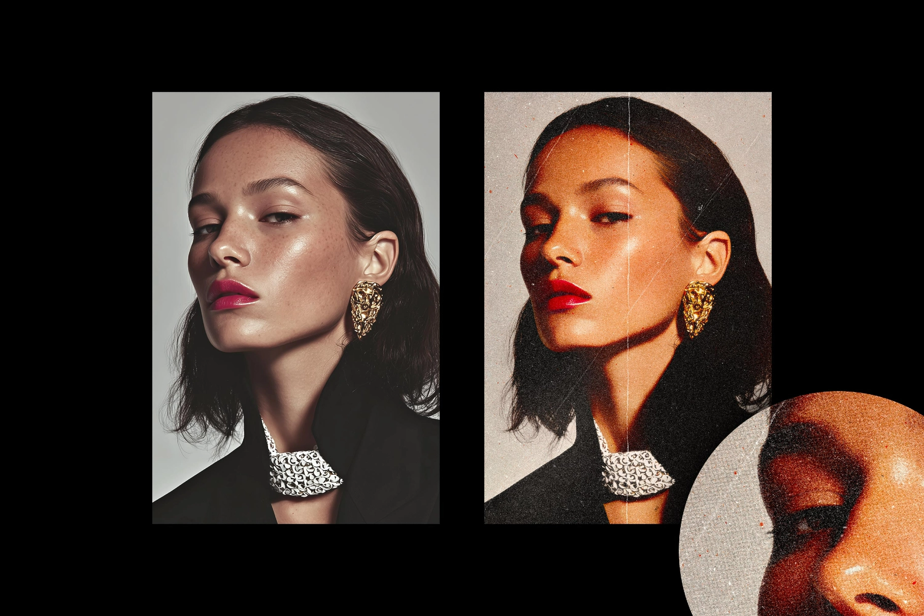 Old Crust Print Effect