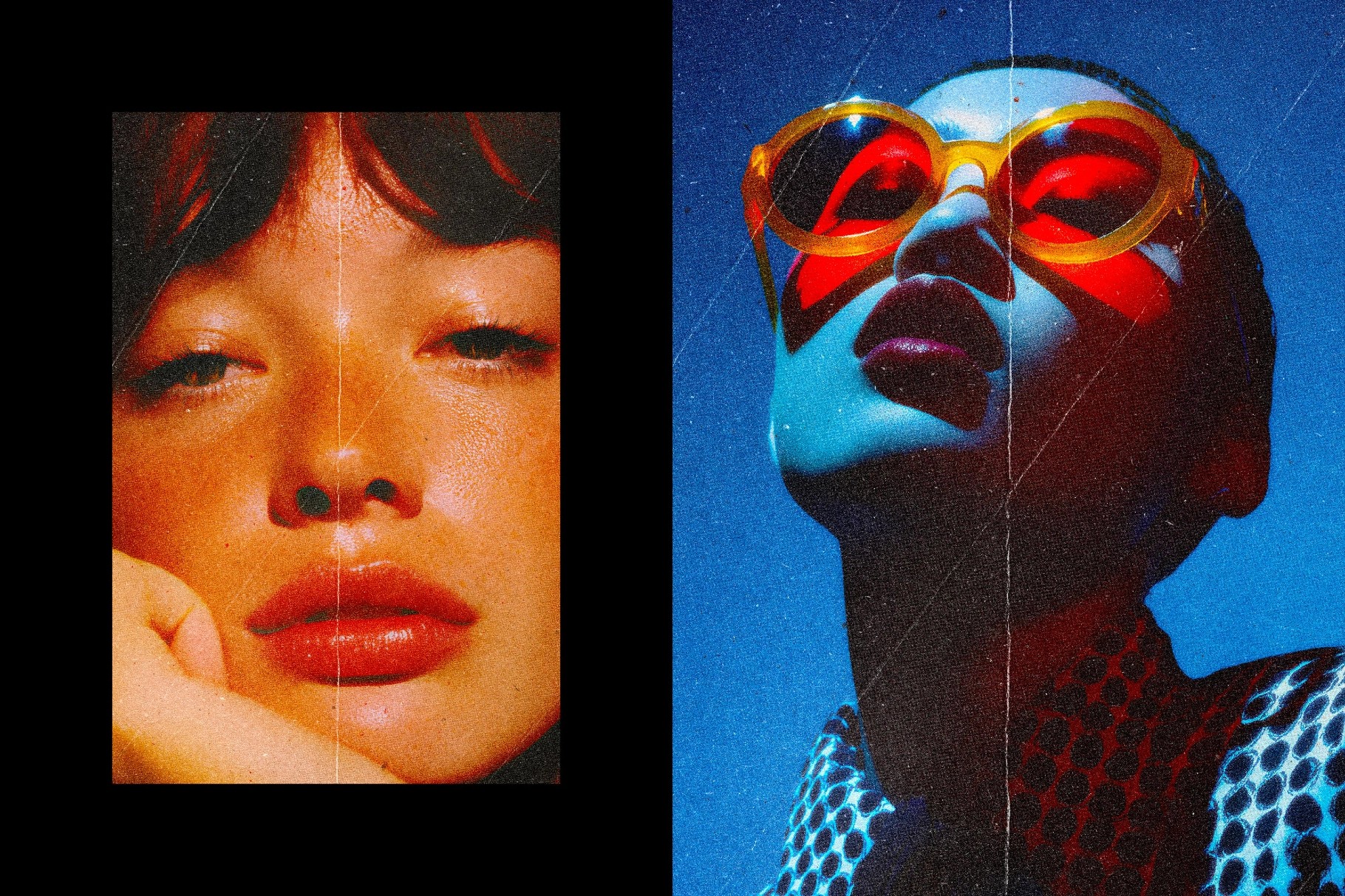 Old Crust Print Effect