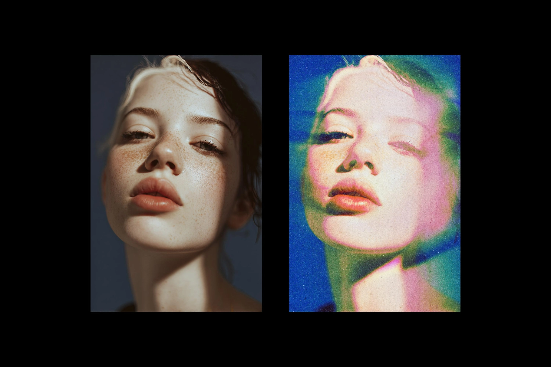 Bright Smudge Photo Effect