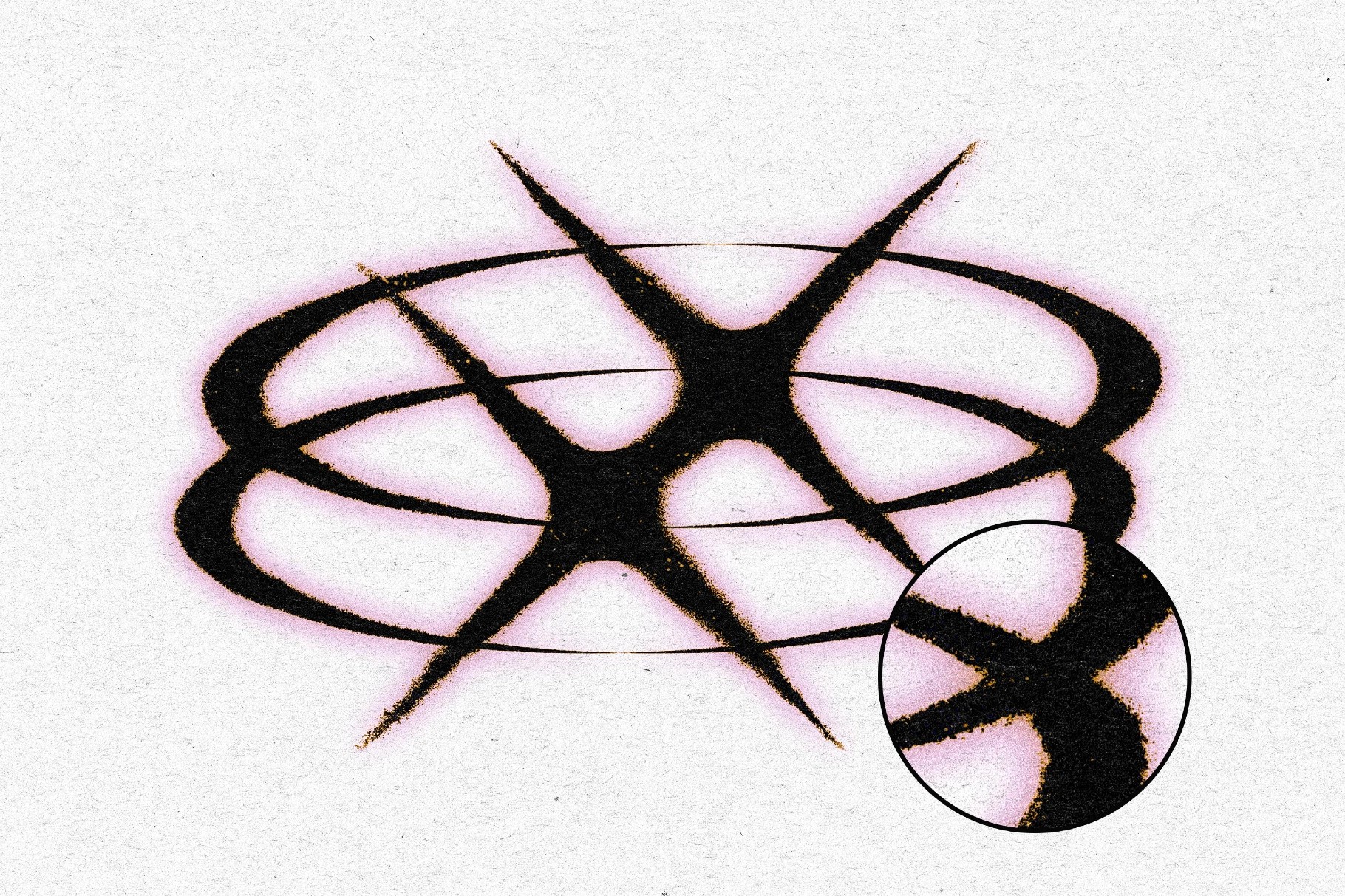 Distortion Paper Print Effect