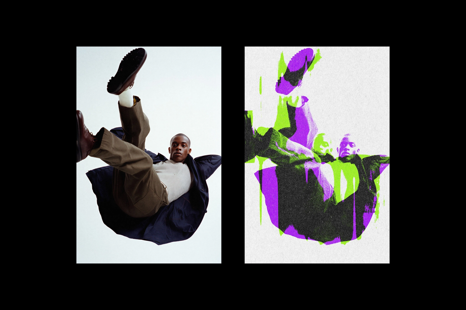 Glitch Print Photo Effect