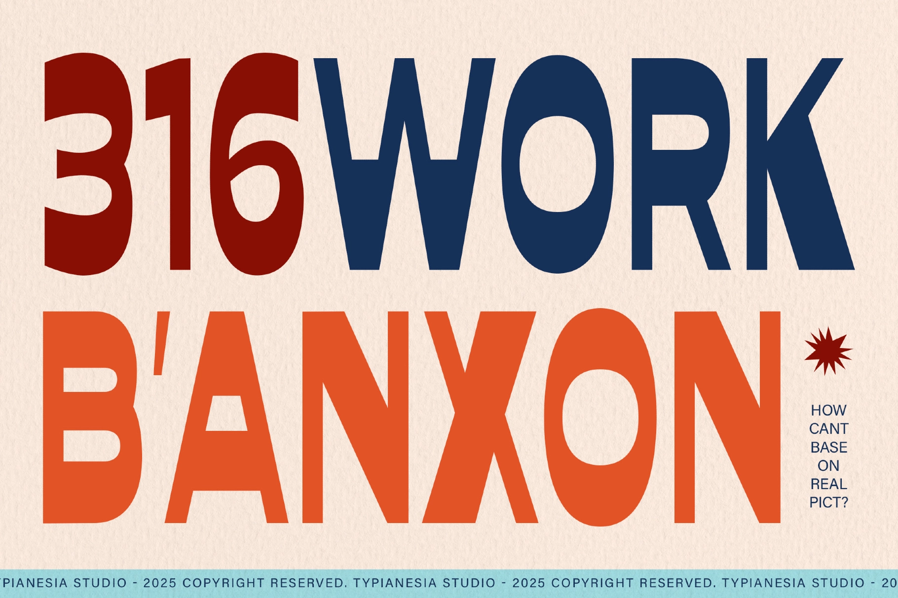 Meltoga - Bold Retro Condensed Sans