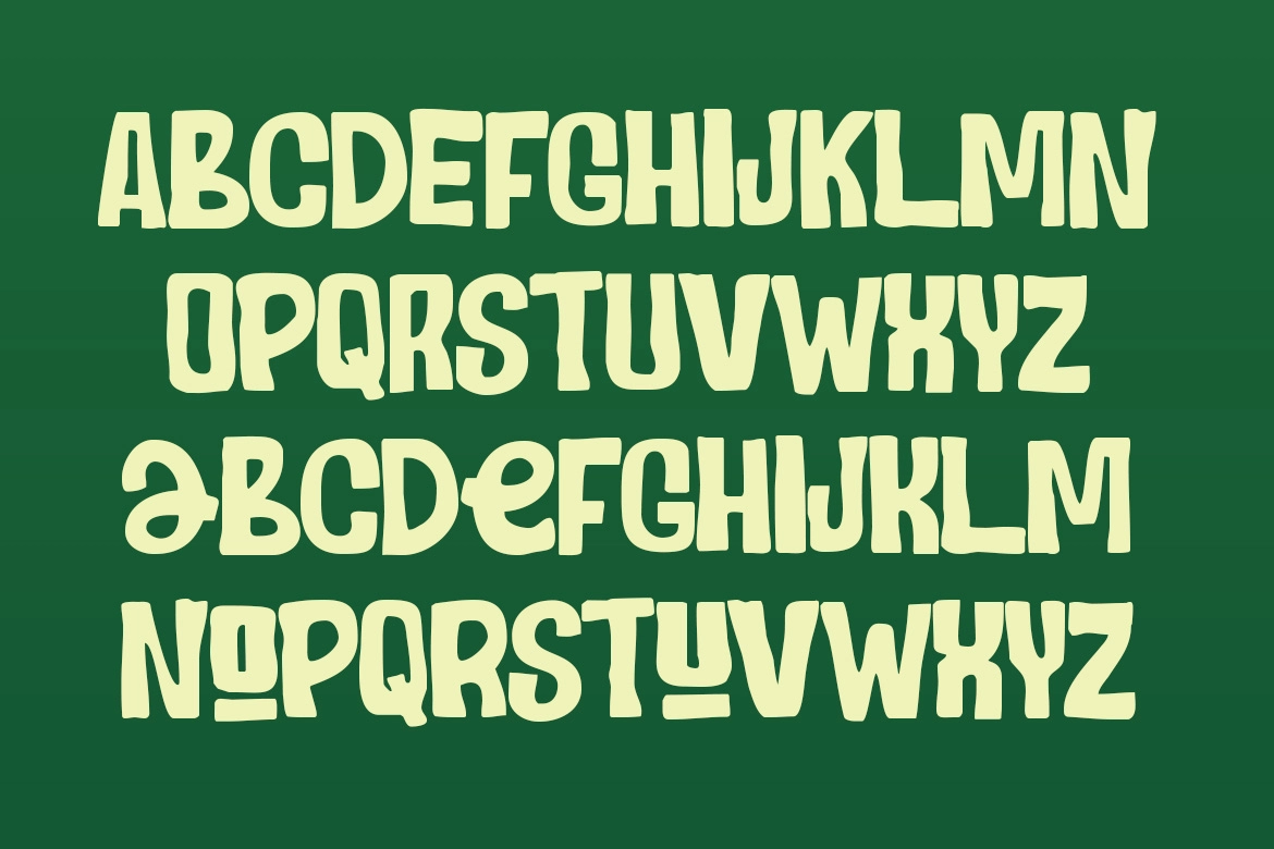 Ellak - Hand Drawn Bold Typeface