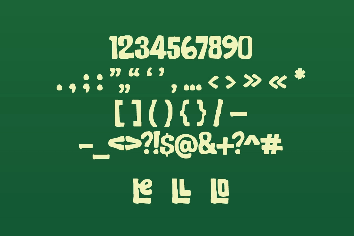 Ellak - Hand Drawn Bold Typeface