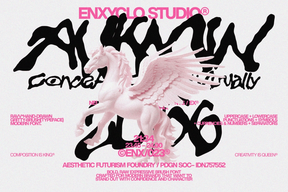 Suqik - Raw Graffiti Display Font