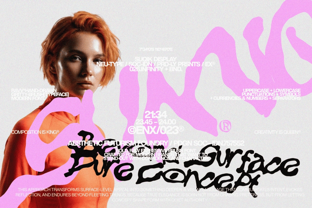 Suqik - Raw Graffiti Display Font