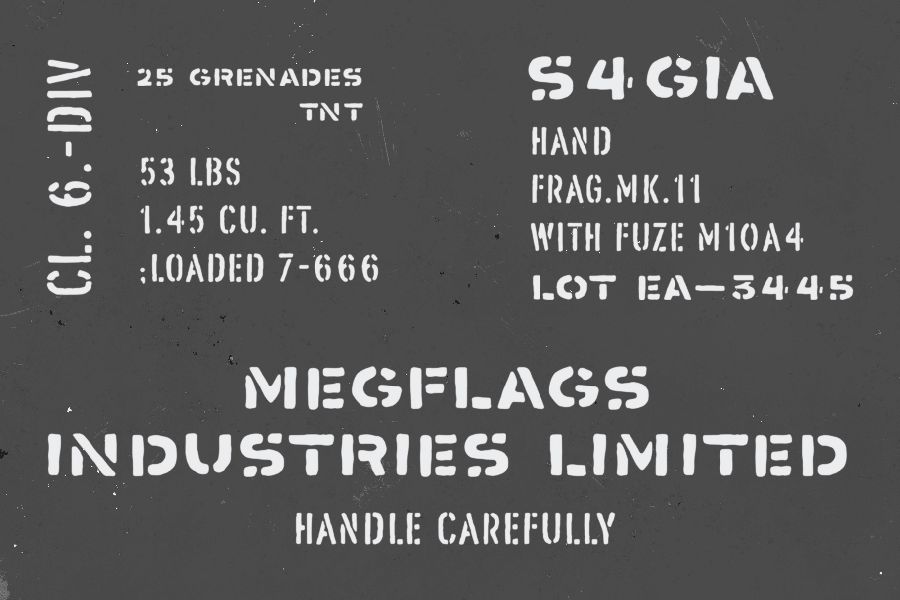 Slow Riot Stencil Fonts