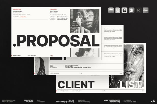 Proposal Presentation Template