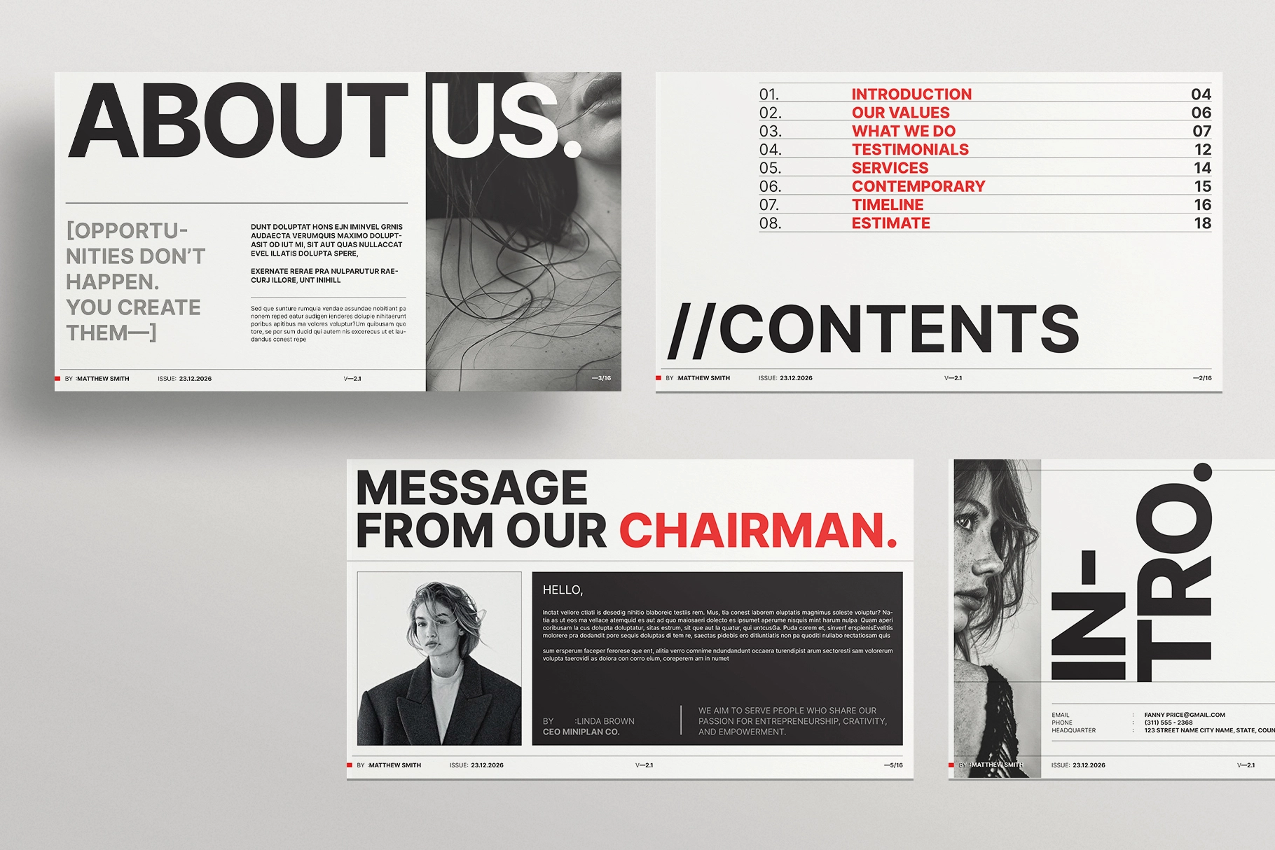 Proposal Presentation Template