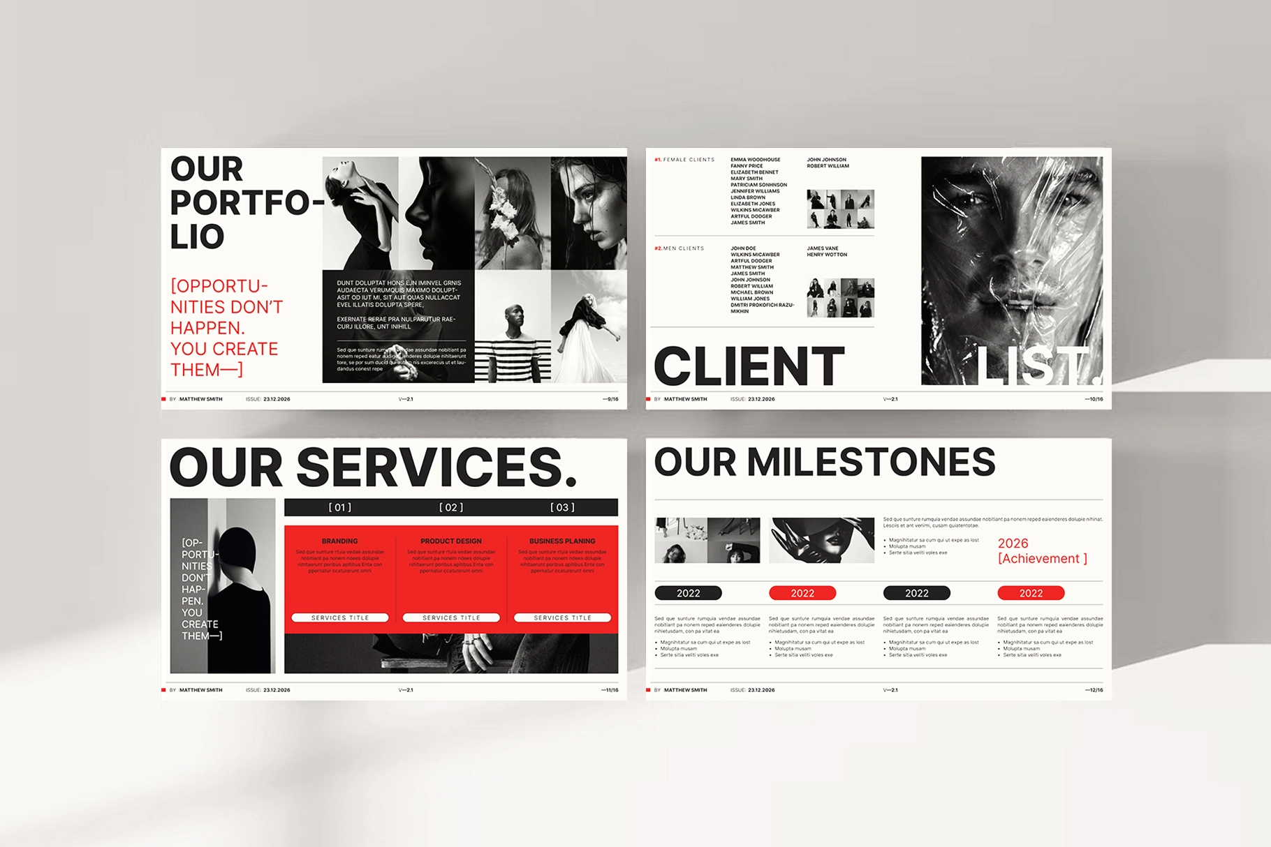 Proposal Presentation Template