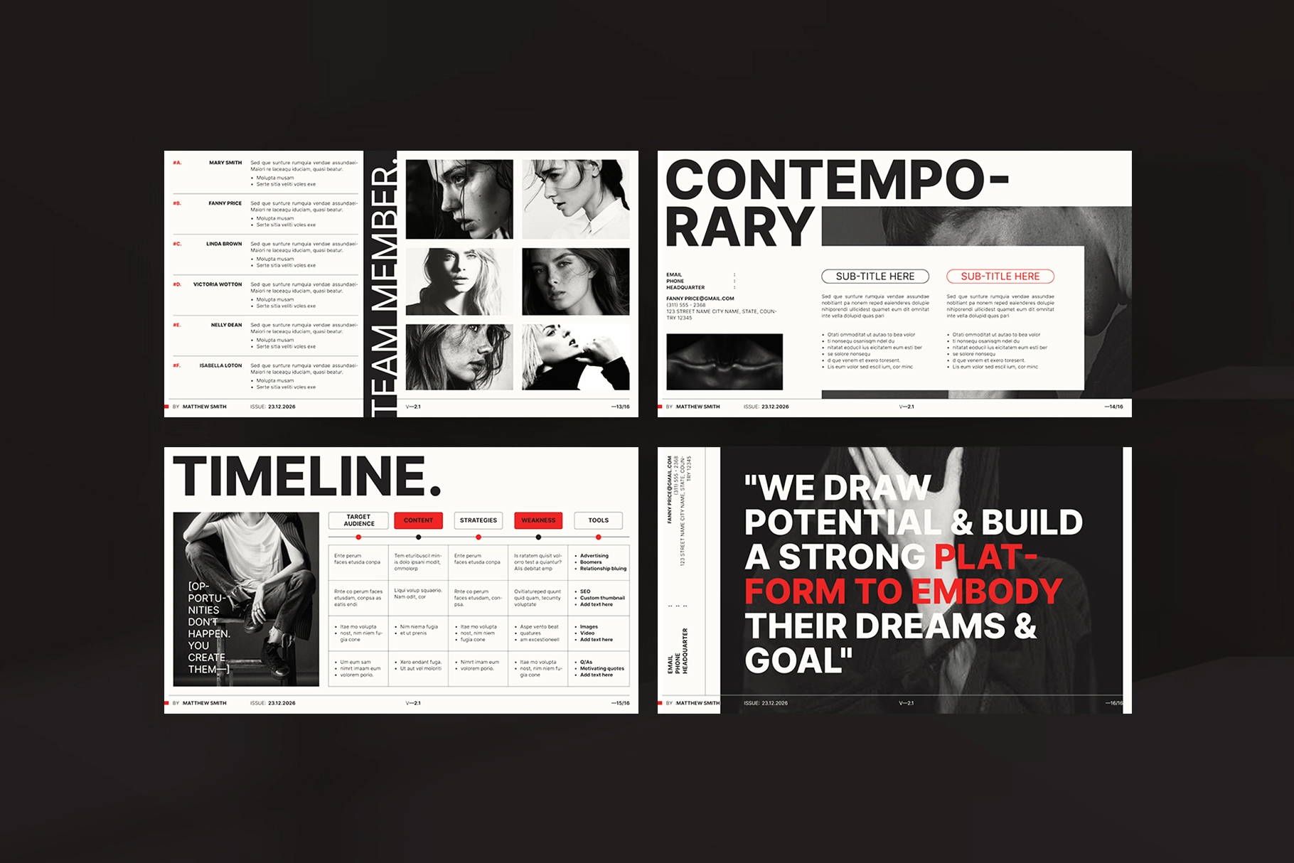 Proposal Presentation Template