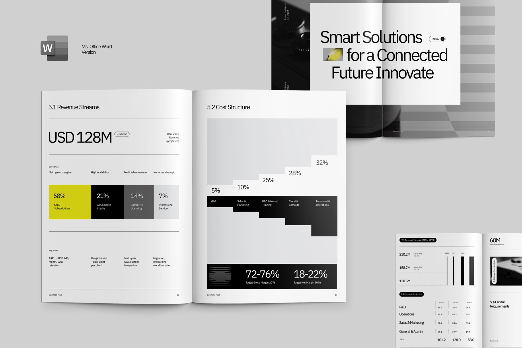 DYMO - Minimalist Business Plan for Ms. Word