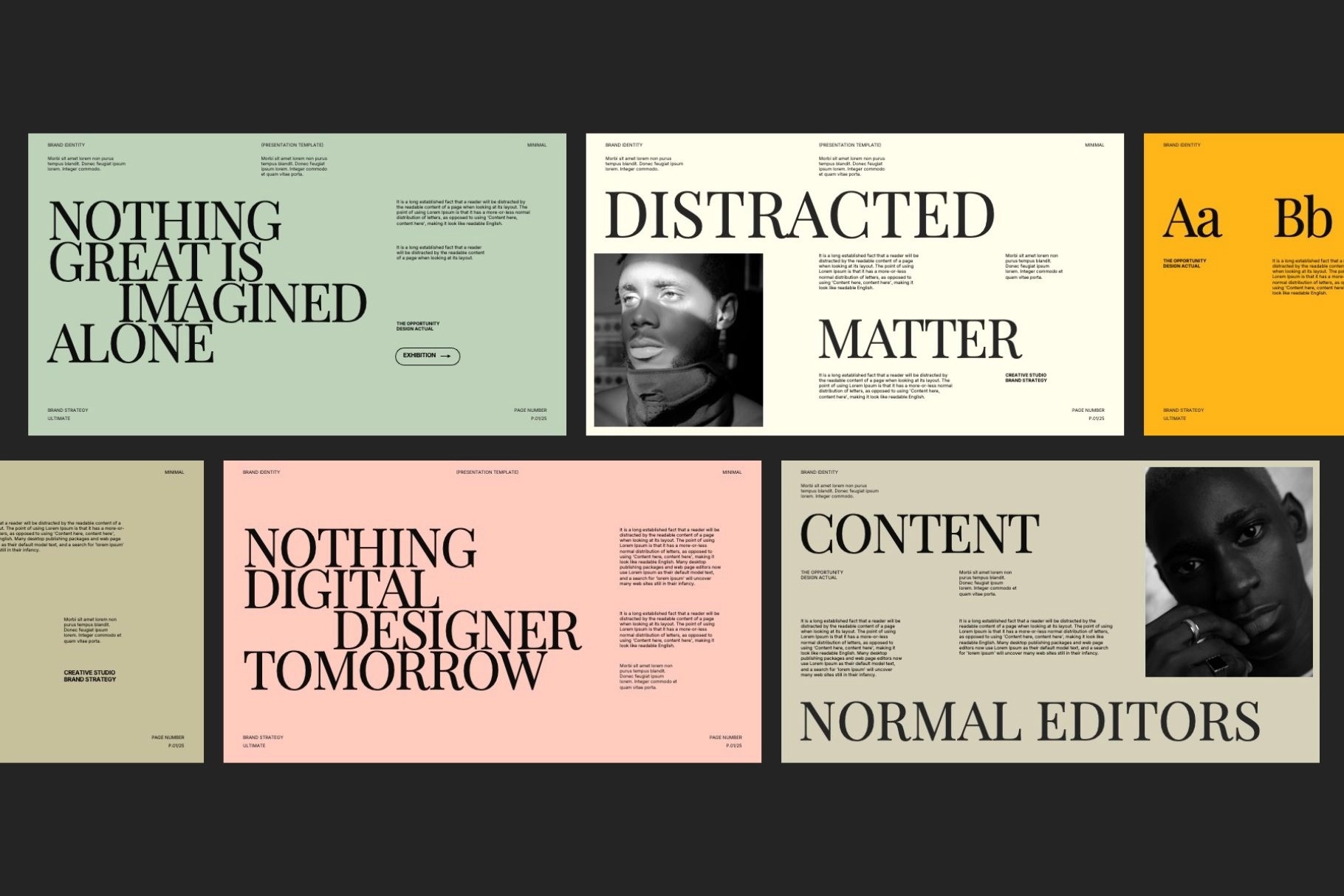 Roberto - Brand Strategy Google Slides Template