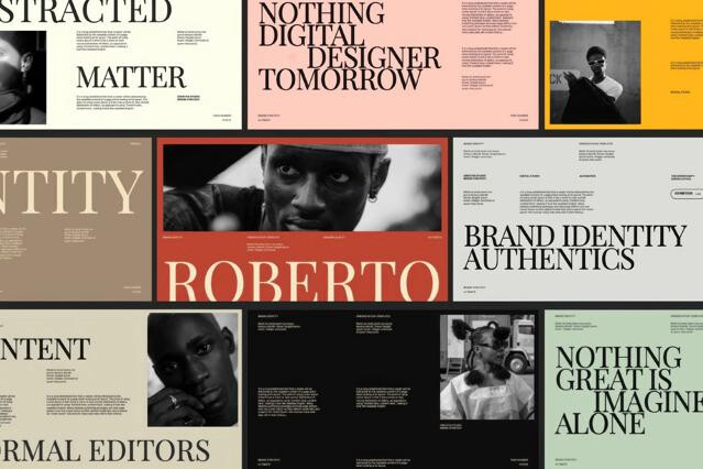 Modern Brand Strategy PowerPoint Template