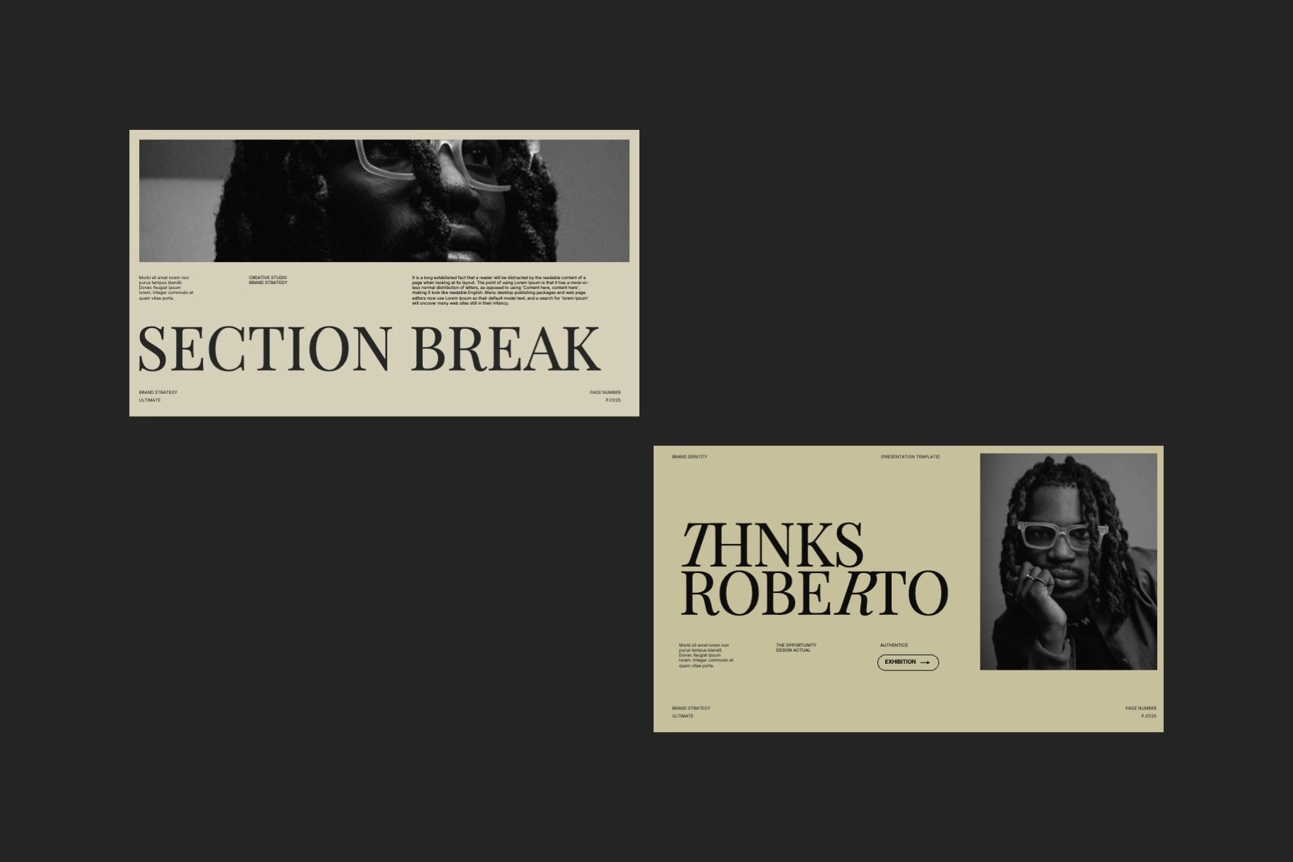 Modern Brand Strategy PowerPoint Template