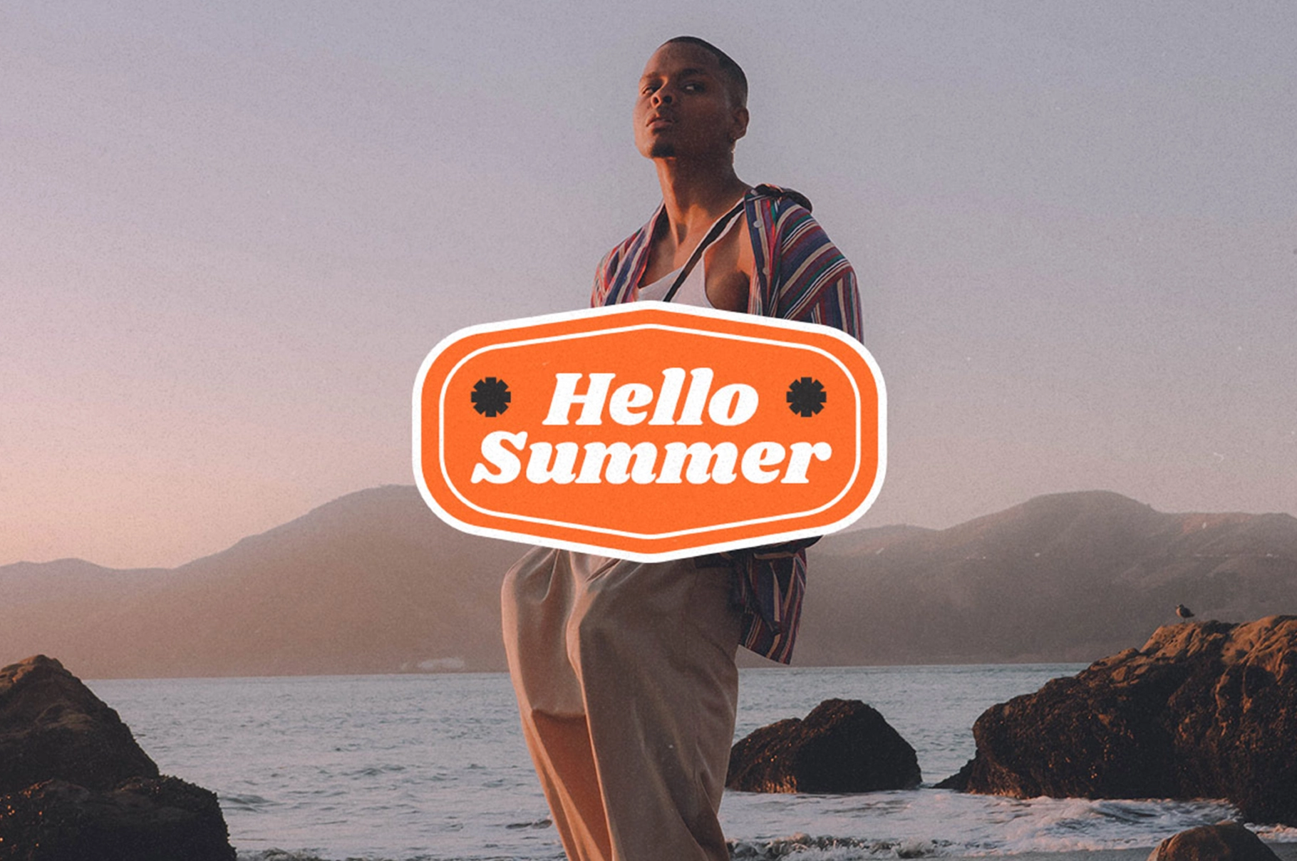 30 Summer Retro Stickers