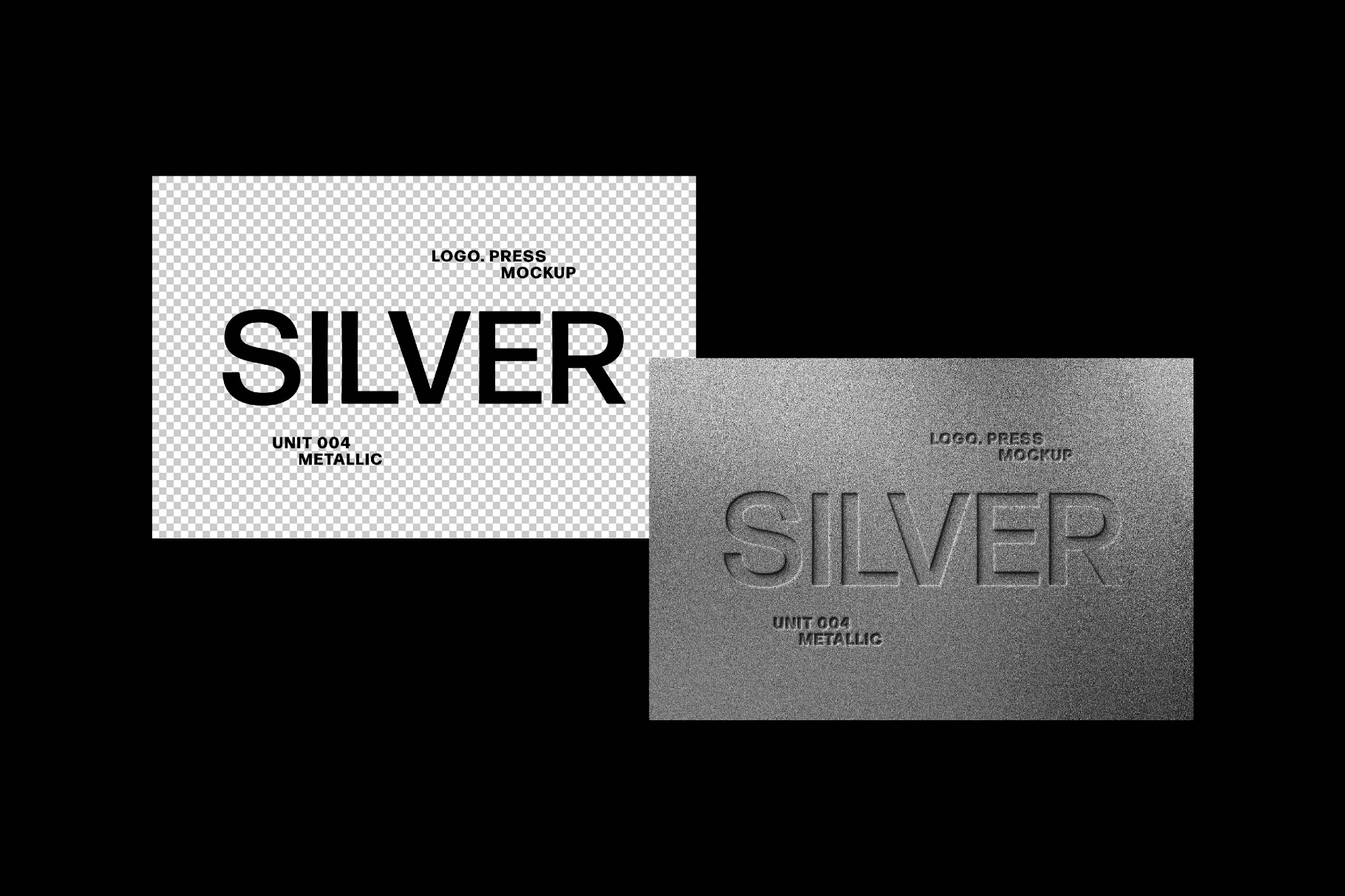 Metal Press Logo Mockup