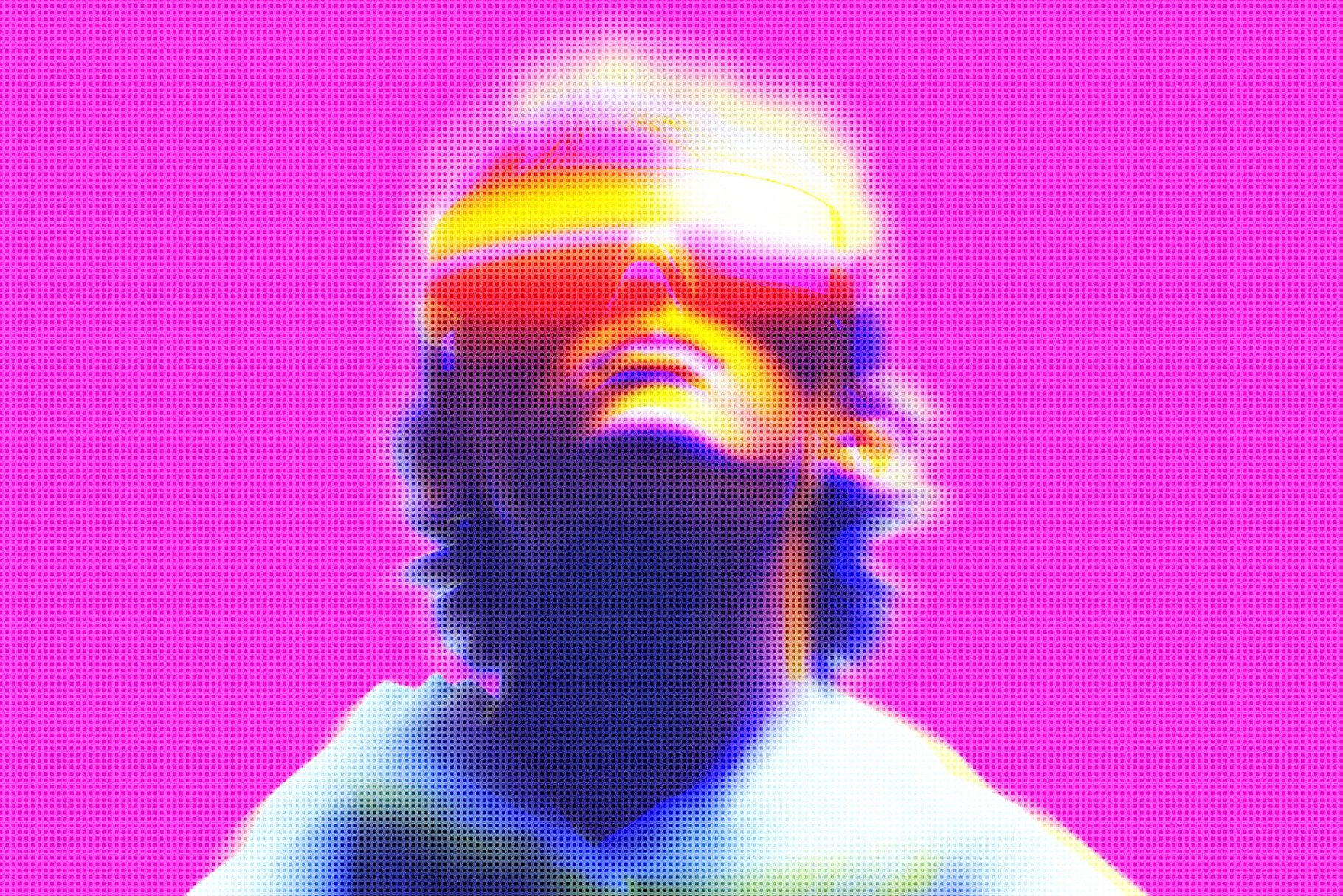 Hologram Blur Effect