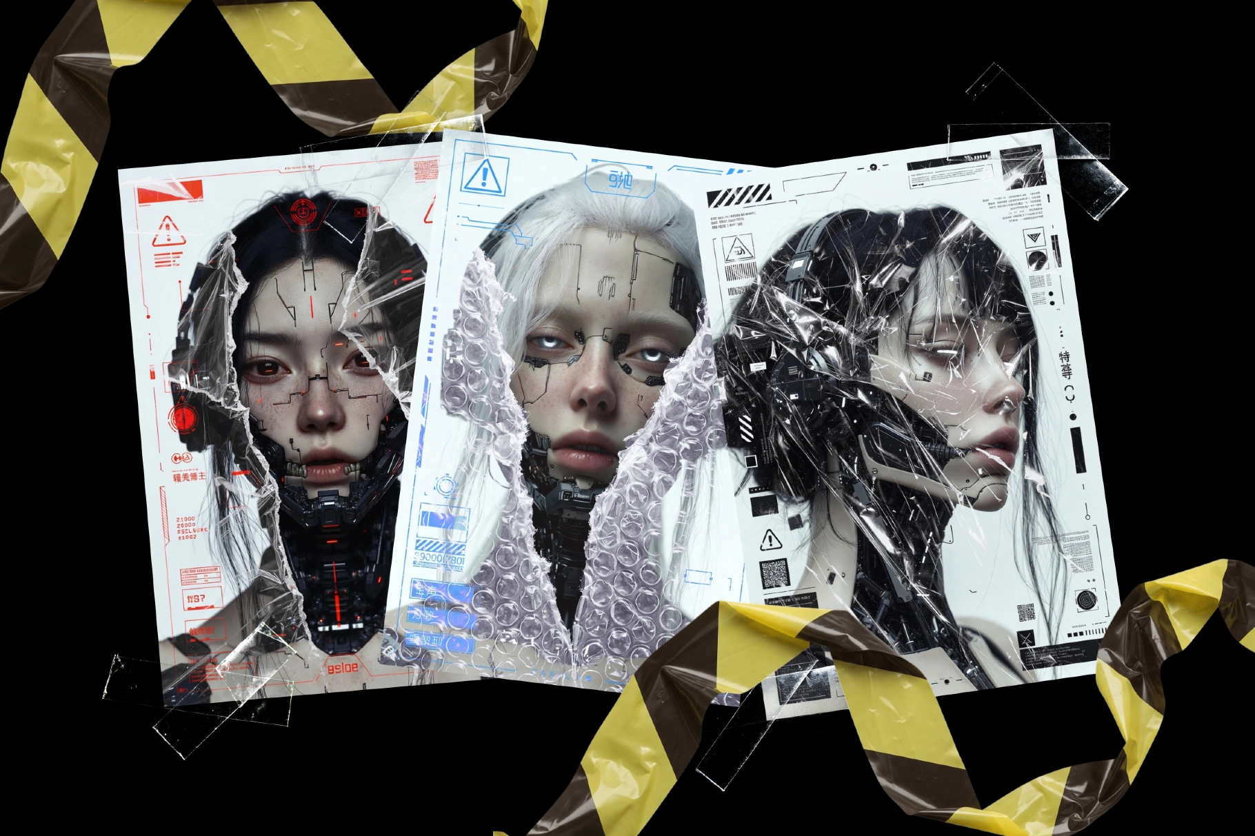 Hyper Plastic Graphics and Textures