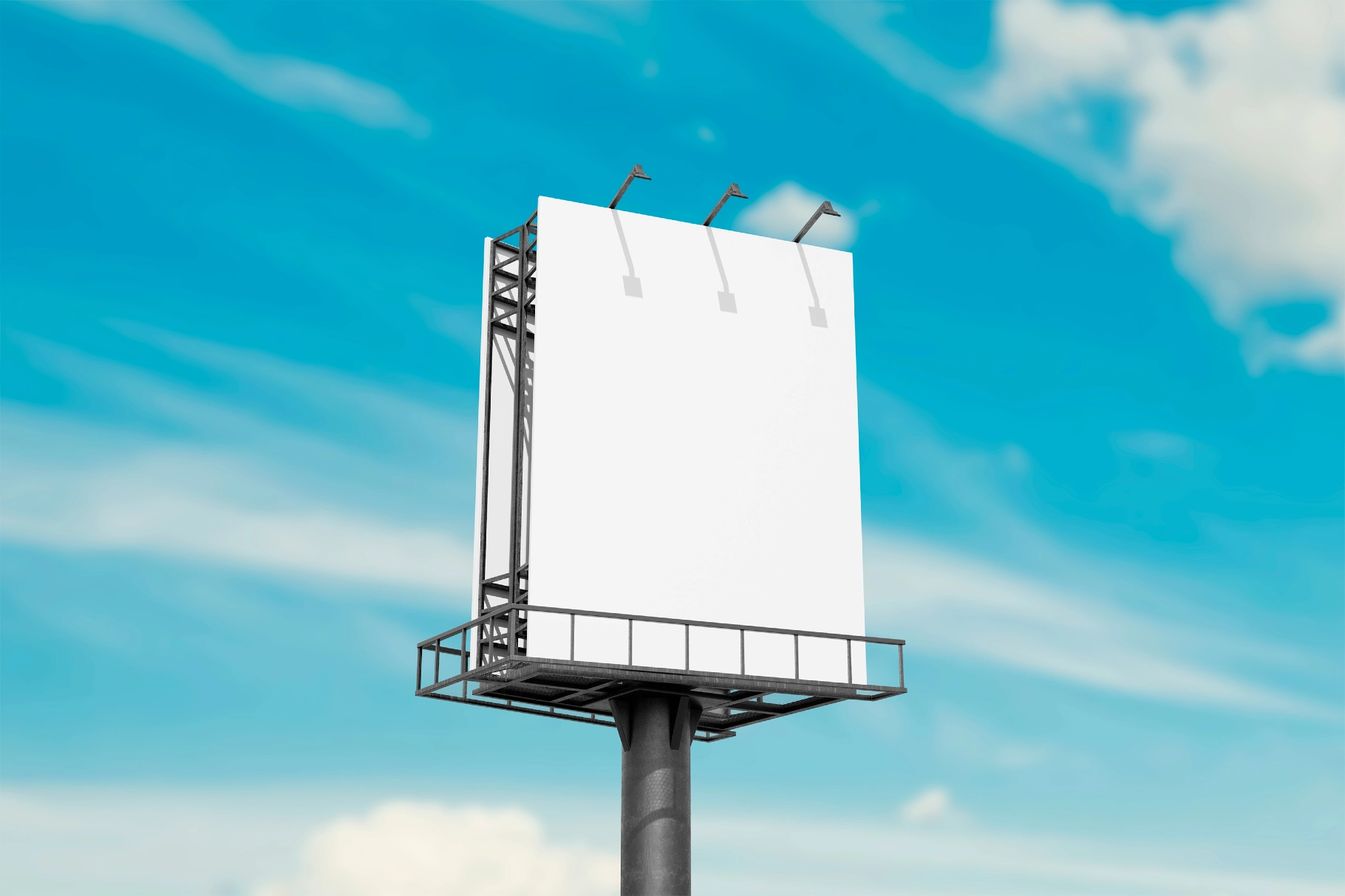 Outdoor Billboard Mockup