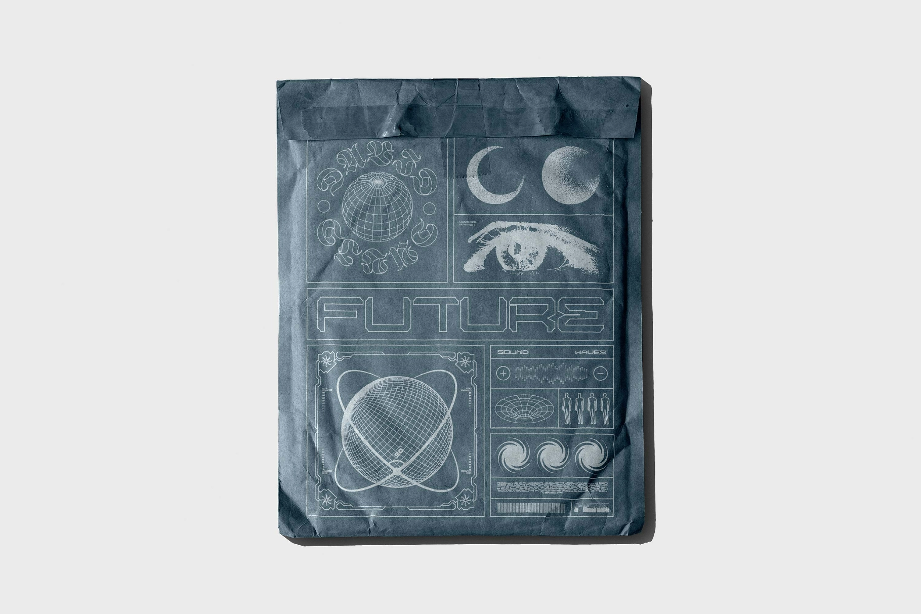 Kraft Paper Mailer Package Mockup