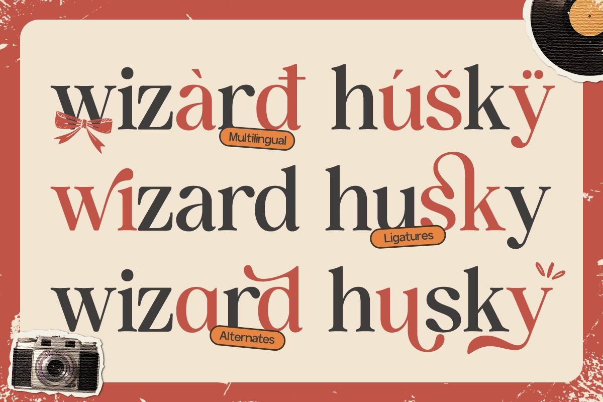 GC Rain Founds - Elegant Retro Serif