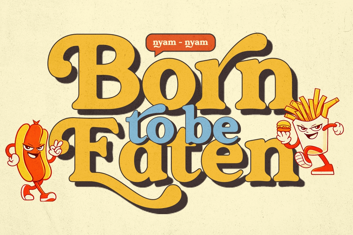 GC Sunday Railway - Groovy 70s Serif Font