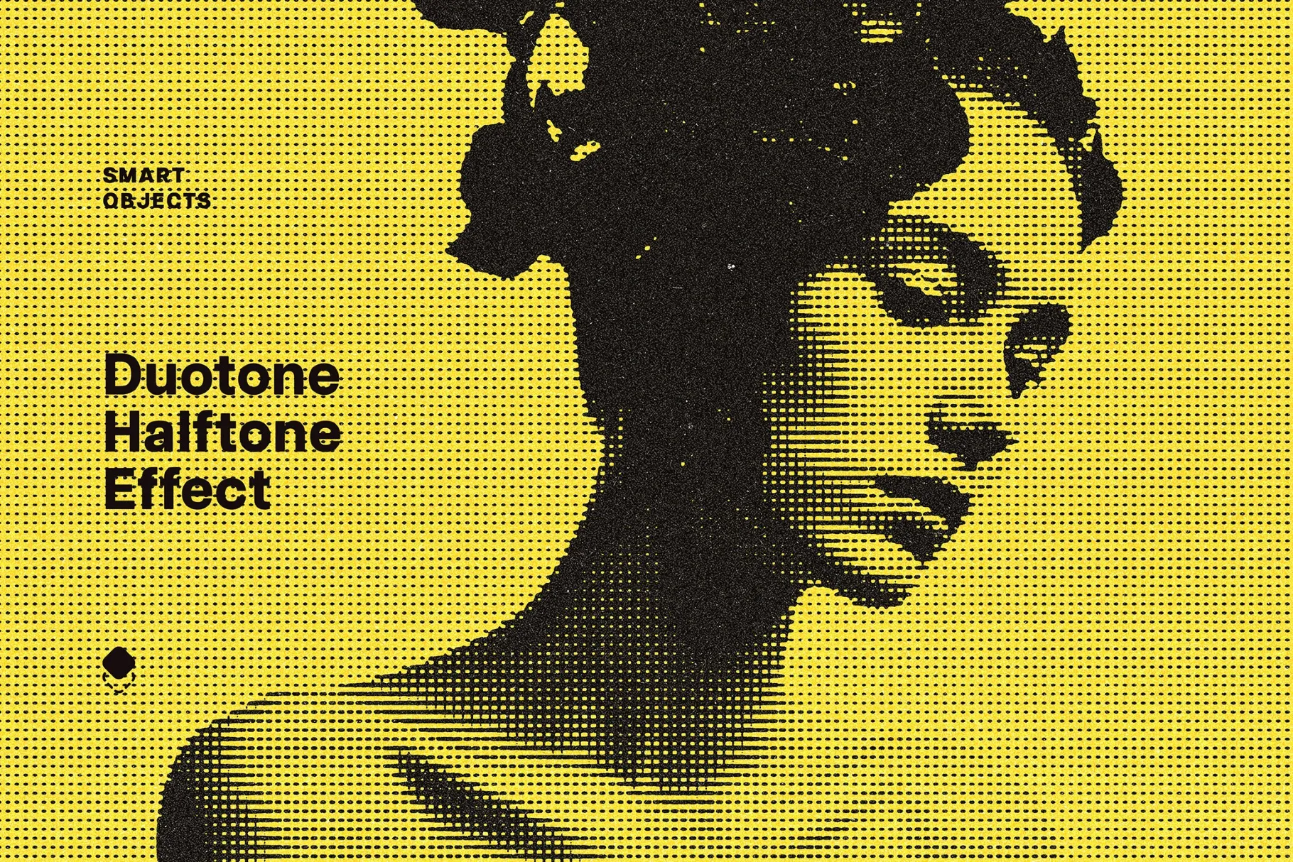 Duotone Halftone Effect