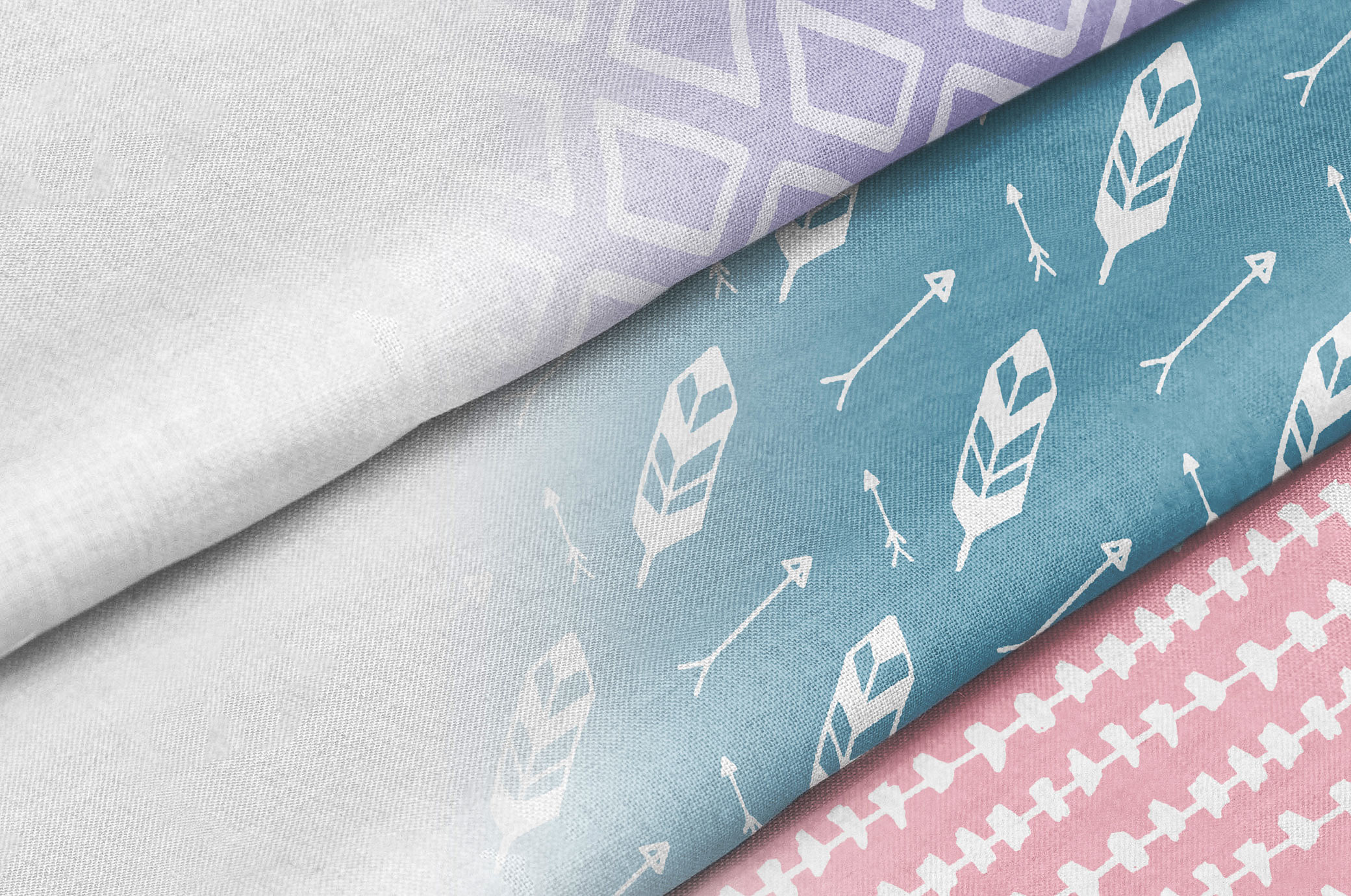 Download Fabric mockup set — download PSD template