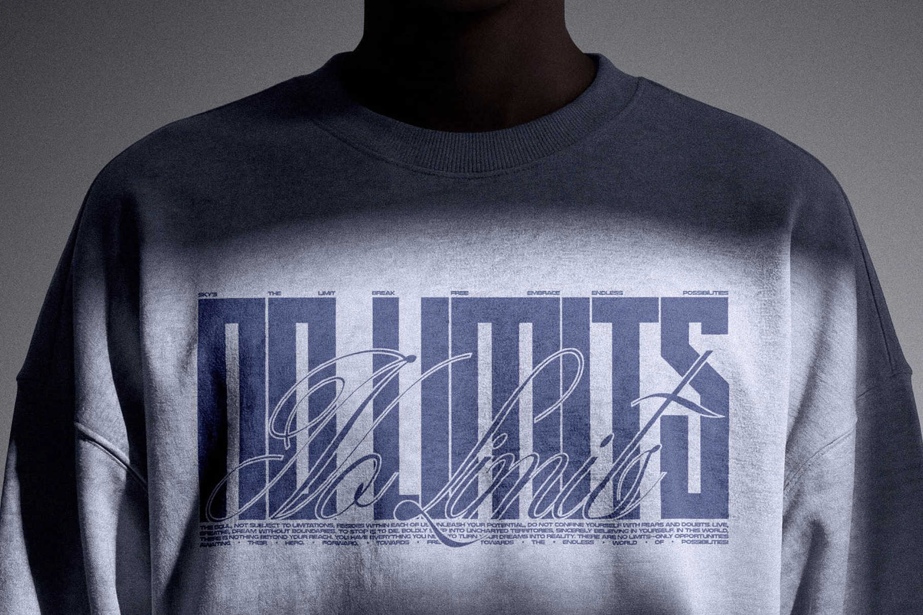 Front Print Longsleeve Mockup
