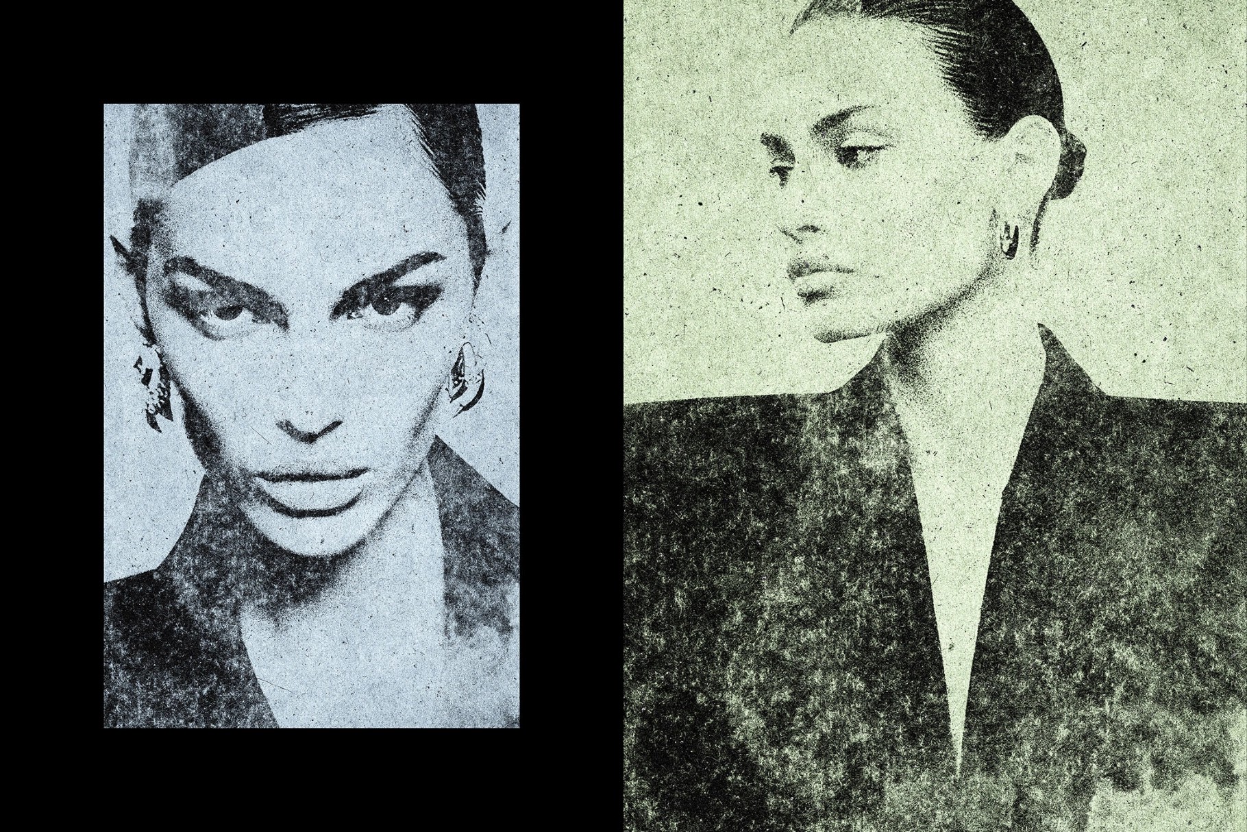 Color Bad Print Photo Effect