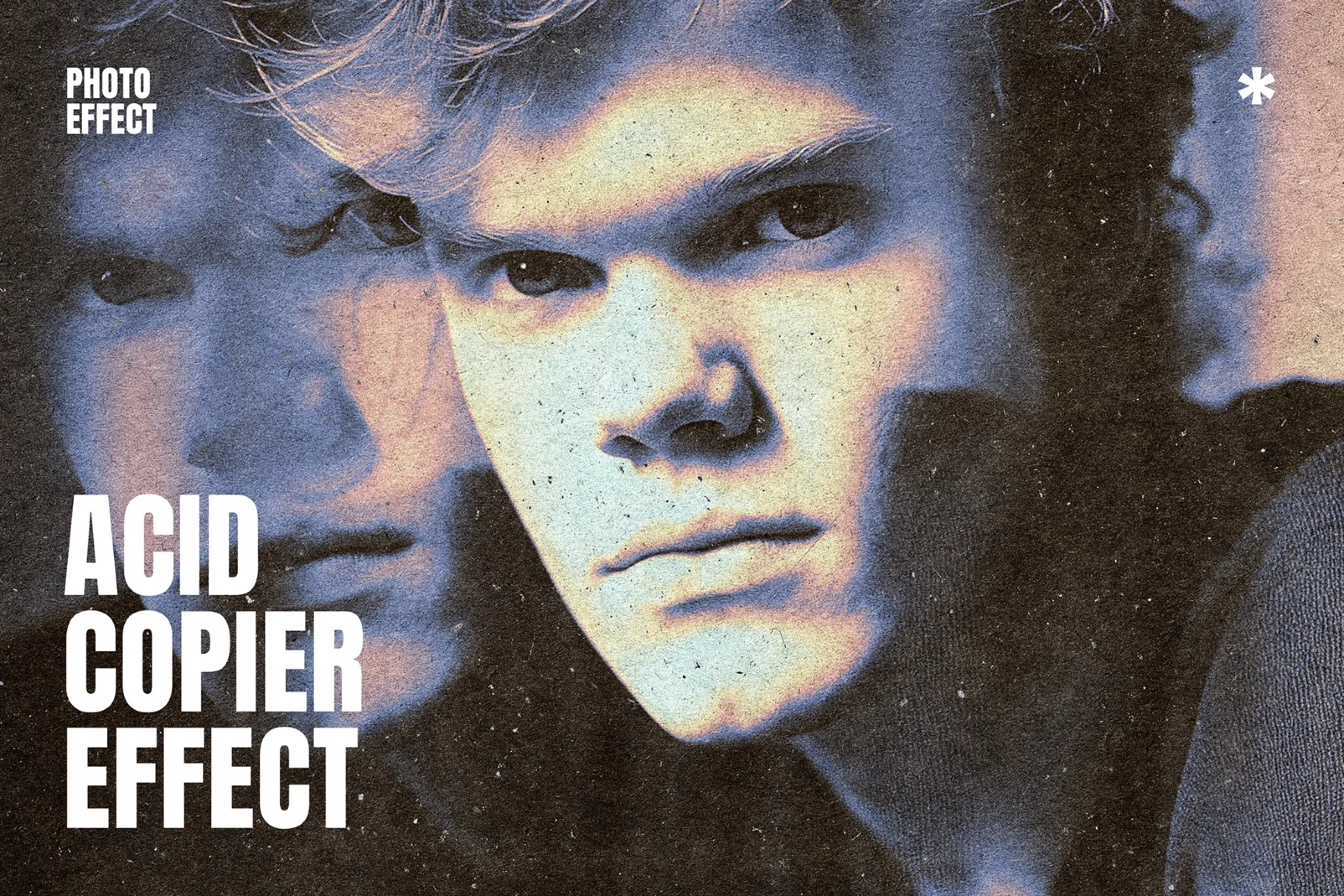 Acid Copier Photo Effect