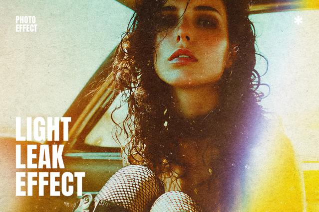 Light Leak Photo Effect