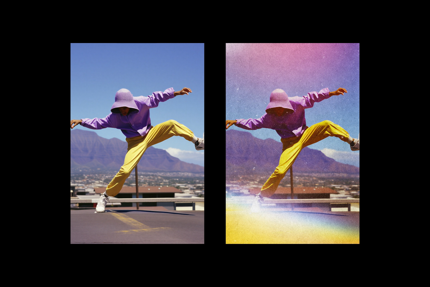 Light Leak Photo Effect