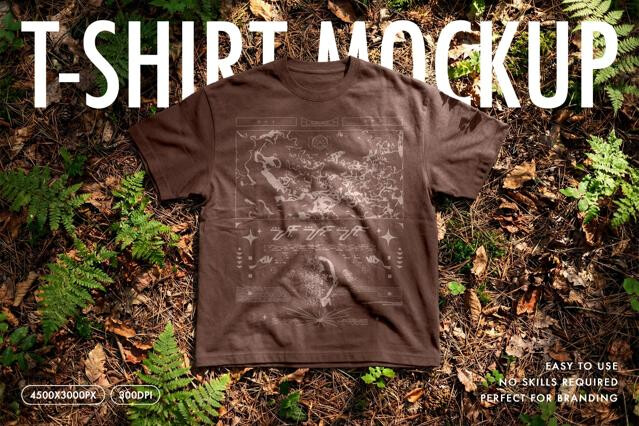 Forest T-Shirt Mockup