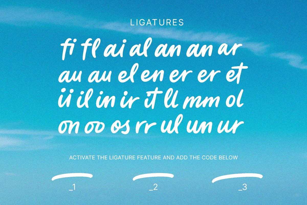 Maldives Holiday - Summer Handwritten Typeface