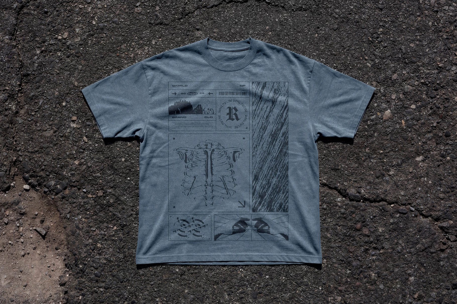 Asphalt T-Shirt Mockup