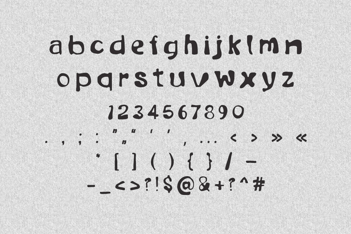 Blurink - Quirky Modern Font