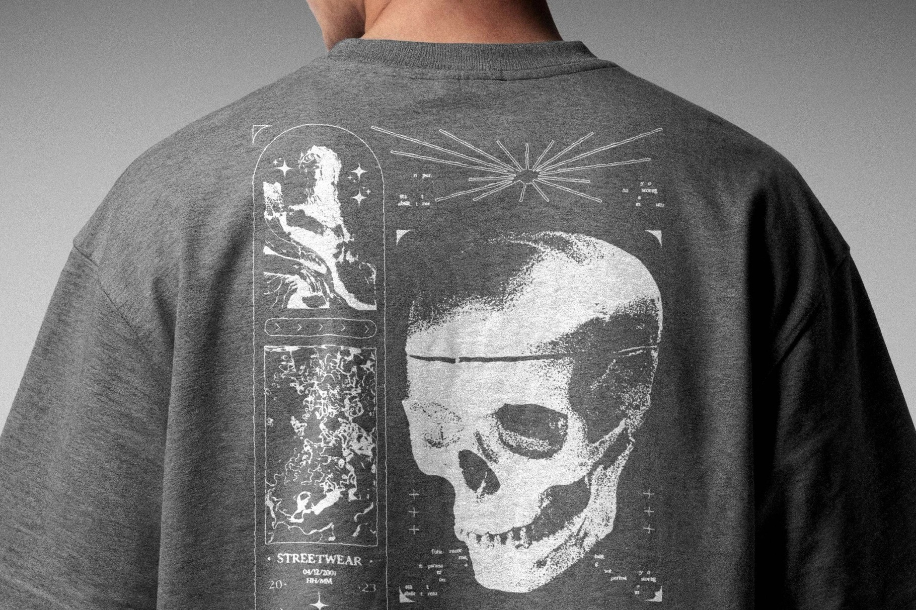 Oversize T-Shirt Mockup | Back Print